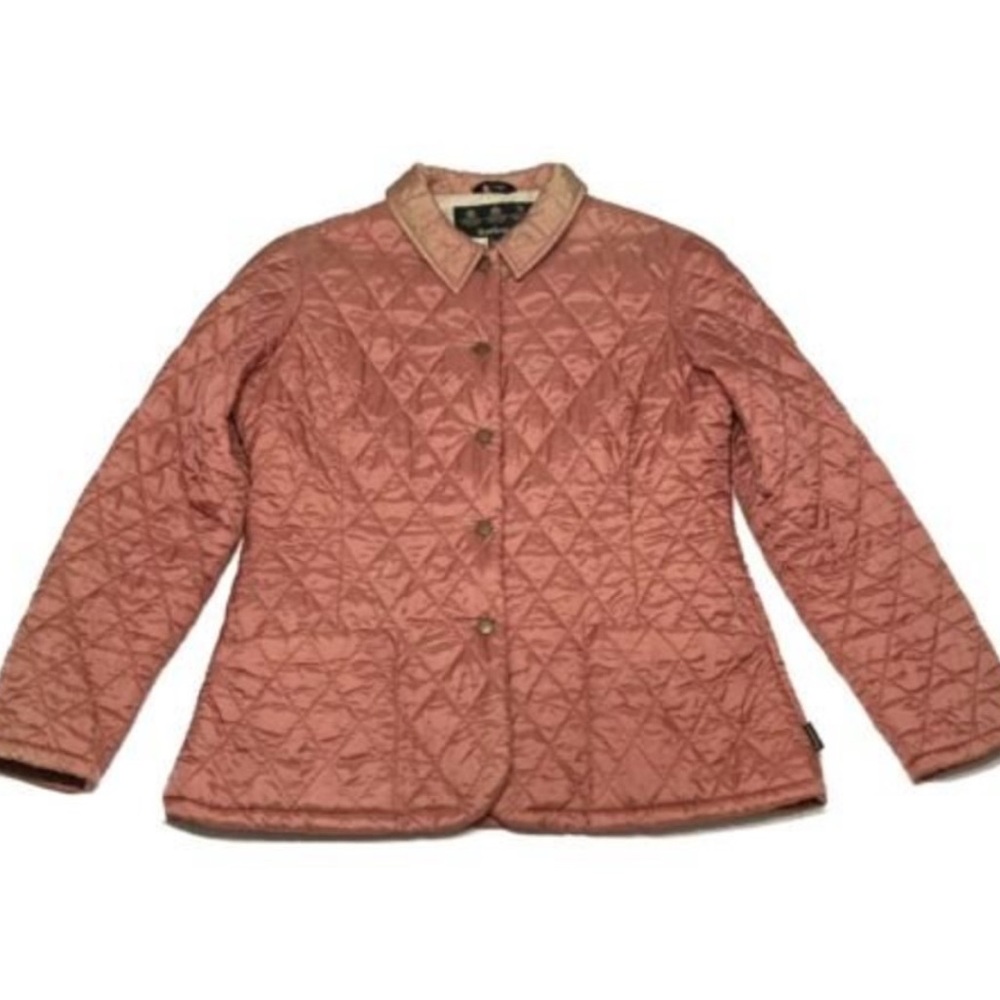 Barbour Women’s Short Jacket Size 12 Peach